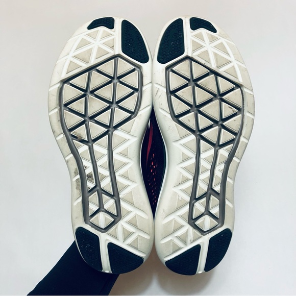 Nike Womens Flex 2016 RN 830751-012 Black Pink Running Shoes Lace Up Size 8.5 - Picture 6 of 6